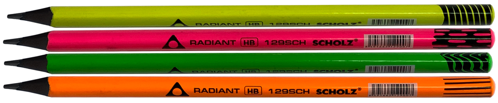 Олівець графітний SCHOLZ (129SCH) RADIANT, HB, 180мм, тригранний